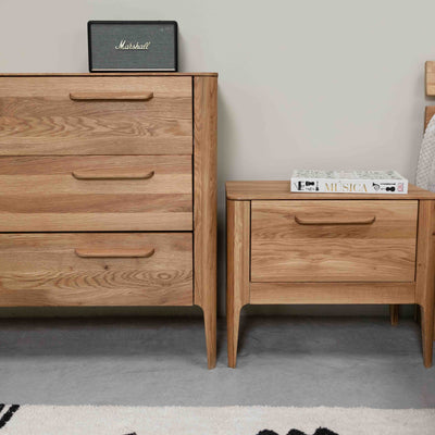 Eiken dressoir Atlanta, 120 x 46,8 x 78,6 cm | NordicStory