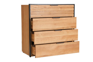 Cómoda de madera maciza roble Runa | NordicStory