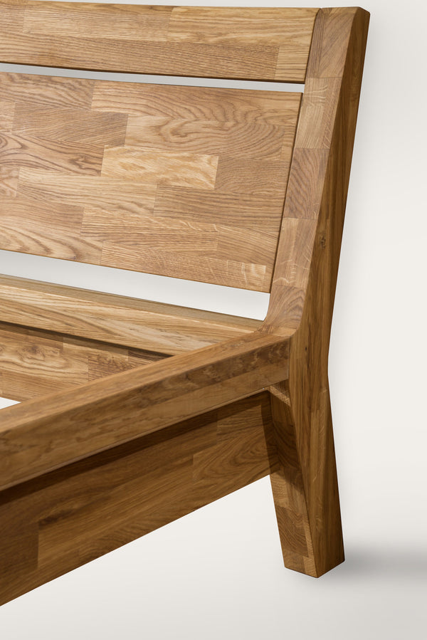 NordicStory Eiken massief houten bed