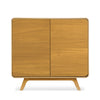 NordicStory Dressoir in massief eiken Geneva 1, 90 x 45 x 86 cm.