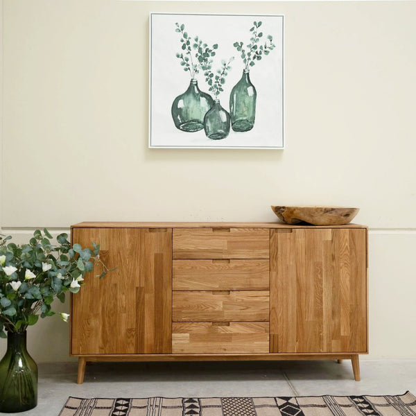 Massief eiken dressoir