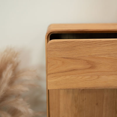 Duurzaam eiken massief houten schoenenrek Geneva RobleStore NordicStory