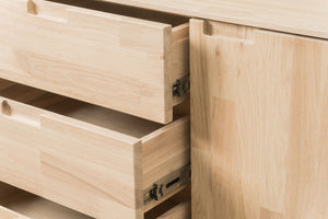 Massief houten dressoir eiken nordic