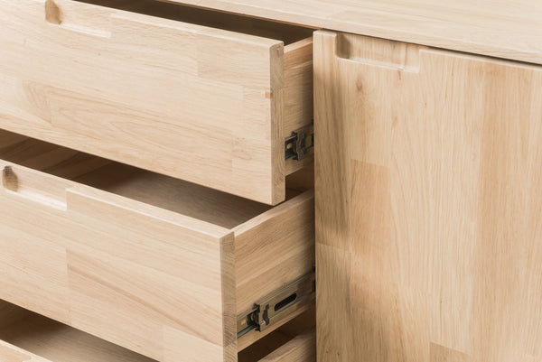 Massief houten dressoir eiken nordic