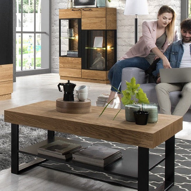 LoftStory Salontafel met metalen poten 