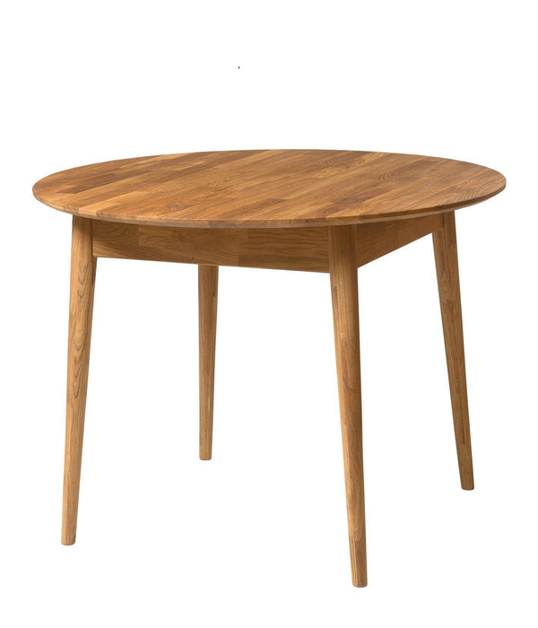 NordicStory Ronde eettafel in massief eikenhout