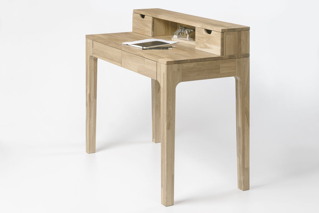 Scandinavisch eiken massief houten bureau bureau woonkamer kantoor