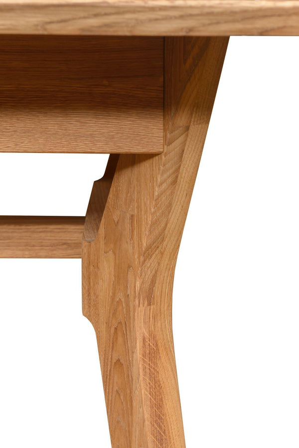 Massief eikenhouten tafel naturel nordic
