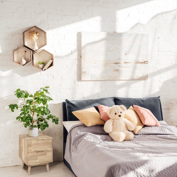 NordicStory nachtkastje massief eikenhout 100 naturel gebleekt