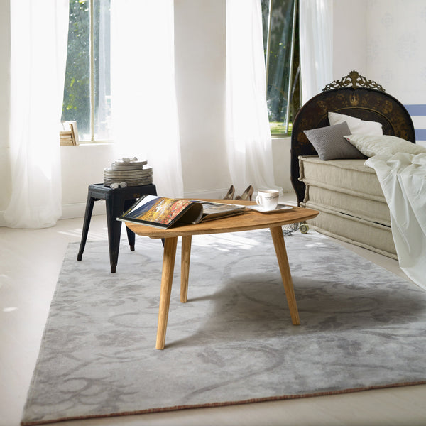 Stapelbare salontafels in massief eiken Escandi 2, 70 x 50 x 36 cm / 73,8 x 70 x 45 x 45 cm / 90 x 60 x 46 cm | NordicStory
