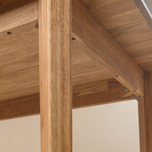 NordicStory Eettafel in massief eikenhout 