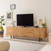 NordicStory TV-meubel in massief eikenhout