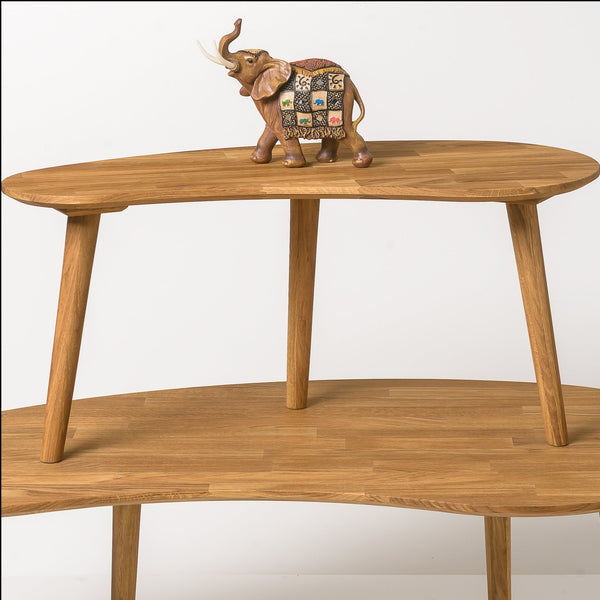 Woonkamer salontafel massief eikenhout nordico