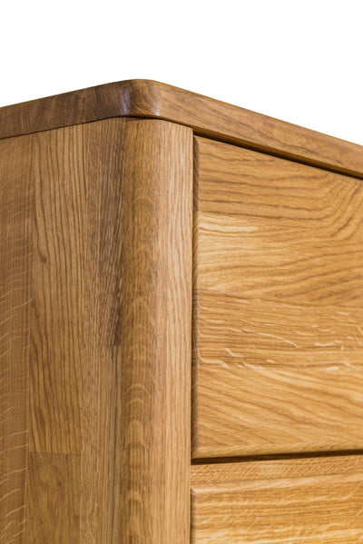 NordicStory Nordic Oak Solid Wood Commode Ladekast 