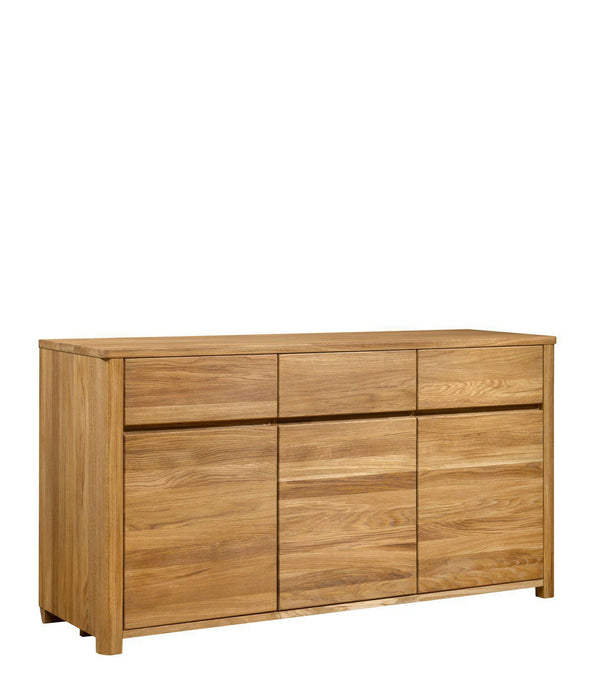 NordicStory Dressoir Ladekast in massief eikenhout 