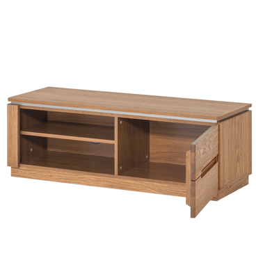NordicStory Dressoir van massief eikenhout TV-meubel Nordic design modern rustiek Scandinavische stijl