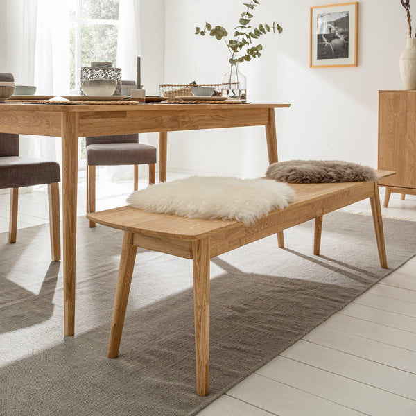 NordicStory Massief eiken bank