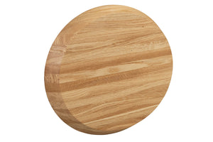 NordicStory Massief eiken rond decoratief dienblad Info Draft