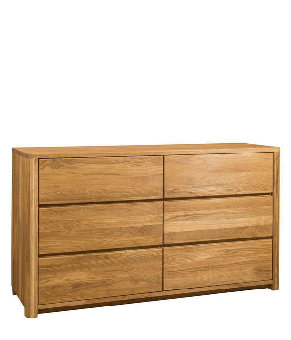 NordicStory Dressoir Ladekast in massief eikenhout 