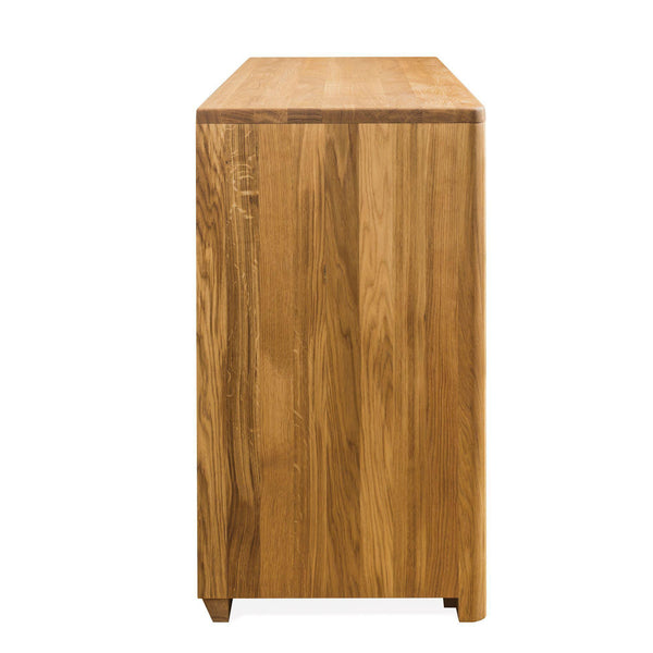 NordicStory Dressoir Elsa Ladekast 6 Lades Massief Hout Scandinavisch Eiken 