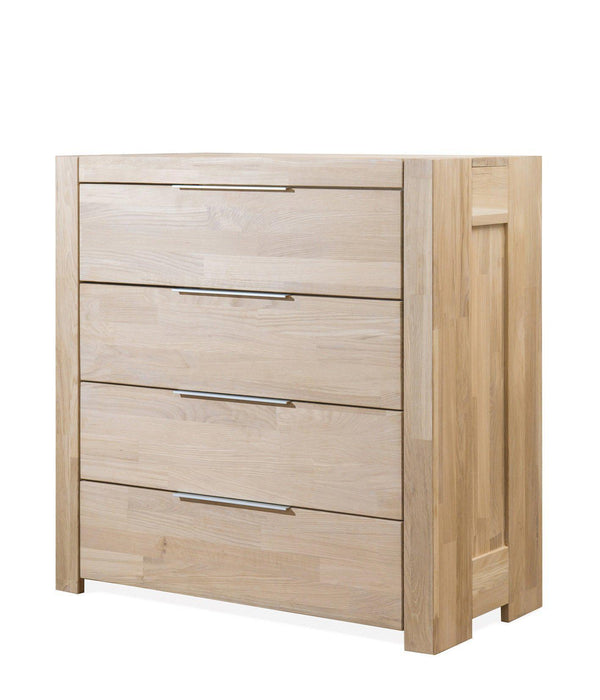 NordicStory Dressoir Ladekast in massief eikenhout