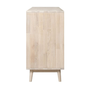 NordicStory Dressoir Ladekast in massief eiken Escandi 4 160 x 45 x 84,5 cm.