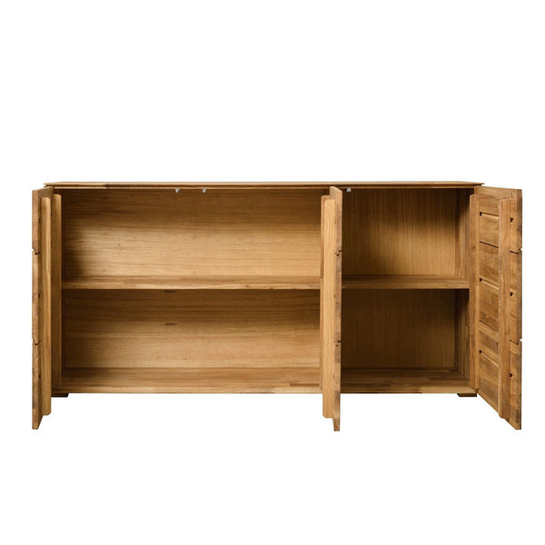 NordicStory Dressoir Ladekast in massief eikenhout