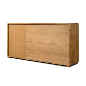 NordicStory Dressoir Ladekast in massief eikenhout