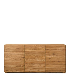 NordicStory Dressoir Ladekast in massief eiken woonkamer modern nordic scandinavisch design
