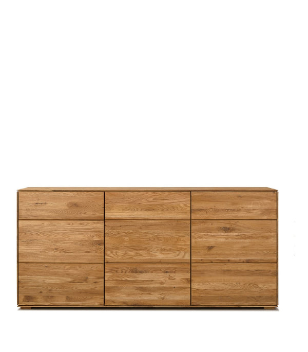NordicStory Dressoir Ladekast in massief eiken woonkamer modern nordic scandinavisch design