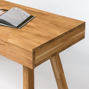 NordicStory Noords Eiken Massief Houten Bureau Noords Eiken Massief Houten Bureau 