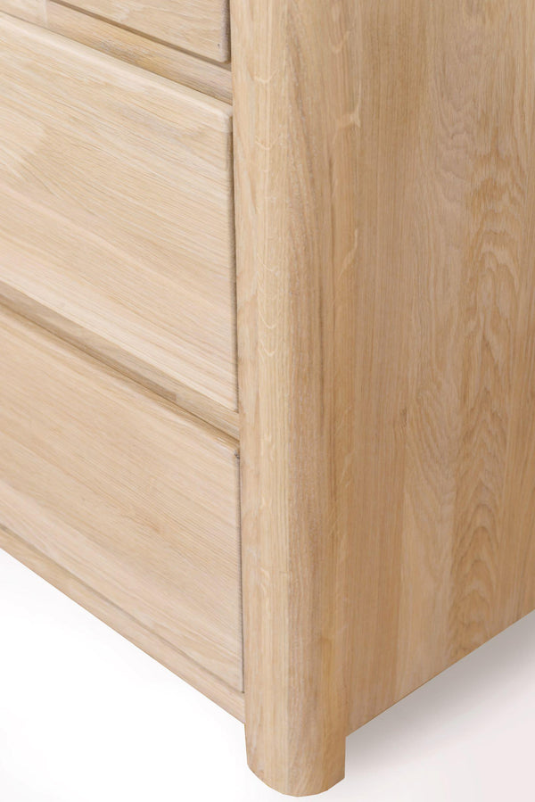 NordicStory Elsa Elsa Dressoir Ladekast in massief hout Scandinavisch eikenhout