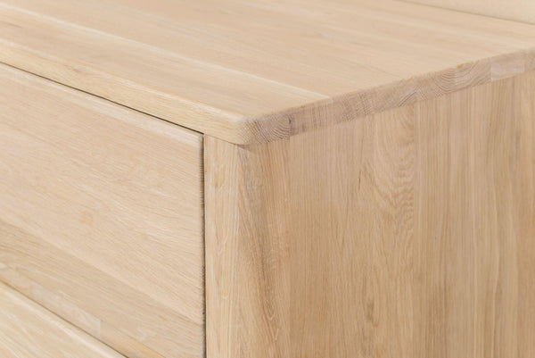 NordicStory Elsa Elsa Dressoir Ladekast in massief hout Scandinavisch eikenhout