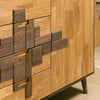 NordicStory Escandi 3 Design Massief houten eiken dressoir Scandinavische meubelen 