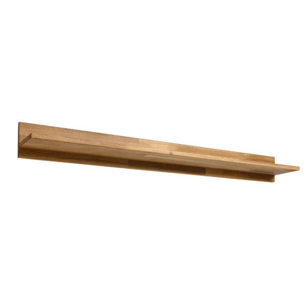 NordicStory Massief houten eiken wandplank in Scandinavisch design Moritz 