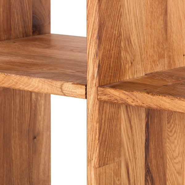 NordicStory Nordic Oak Solid Wood Boekenkast Boekenkast NordicStory 