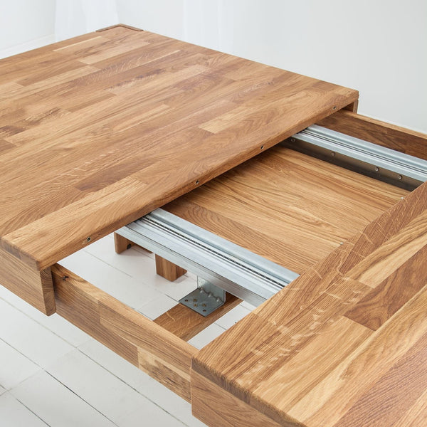 NordicStory uitschuifbare eettafel van massief eikenhout