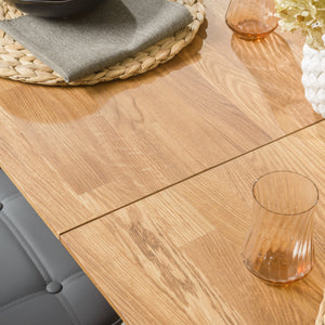 NordicStory uitschuifbare eettafel van massief eikenhout