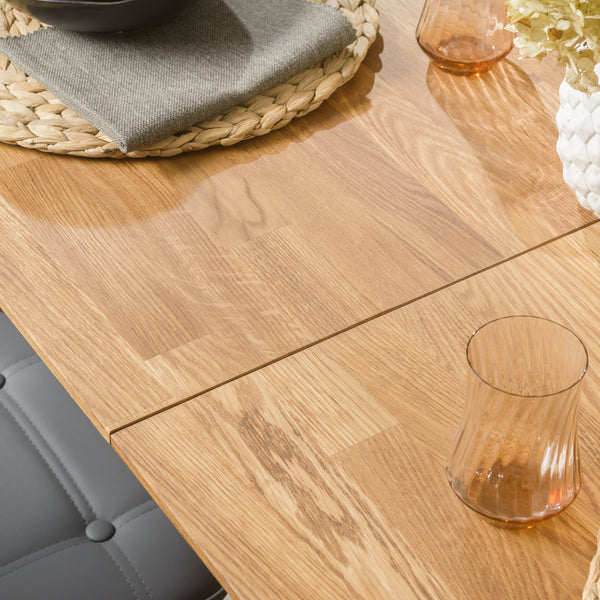 NordicStory uitschuifbare eettafel van massief eikenhout