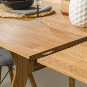 NordicStory uitschuifbare eettafel van massief eikenhout
