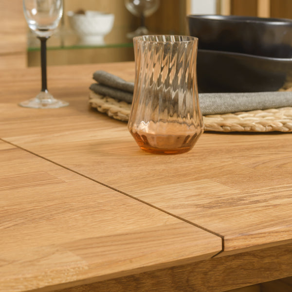NordicStory uitschuifbare eettafel van massief eikenhout