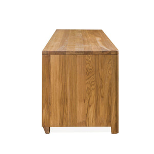 NordicStory Elsa TV-meubel 160 x 44 x 47 cm. Massief hout Eik