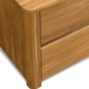 NordicStory Elsa TV-meubel 160 x 44 x 47 cm. Massief hout Eik