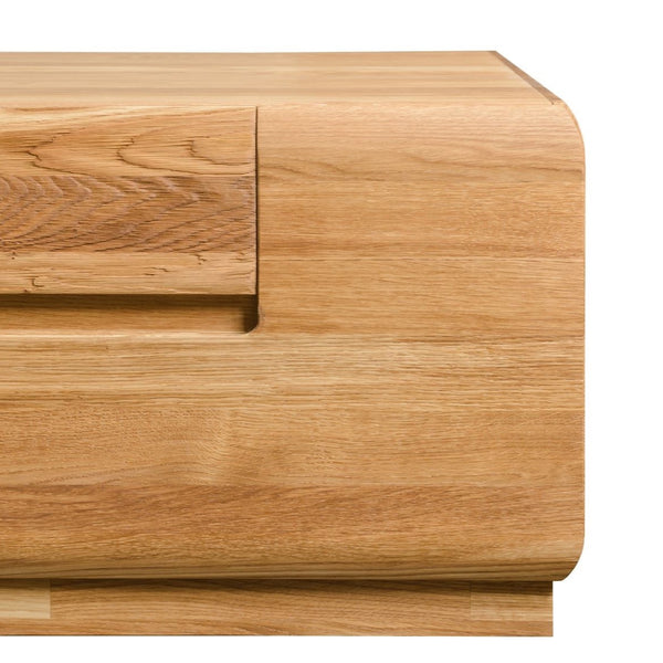 NordicStory TV-meubel in massief eiken Faina 180 x 53 x 36 cm.
