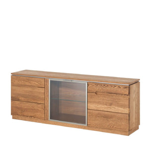 LoftStory Ladekast of TV-meubel in eiken Montenegro 26 180 x 42 x 59 cm.
