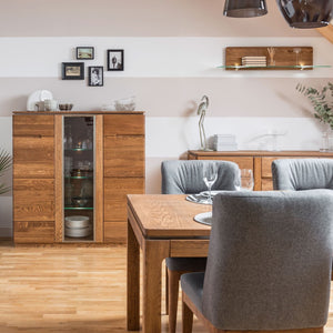 NordicStory uitschuifbare eettafel van massief eikenhout