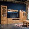 NordicStory Massief eiken TV-meubel "Elsa LUX" 159 x 44 x 61 cm.