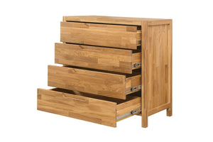 NordicStory Niels ladekast Ladekast Massief hout Scandinavisch eiken 