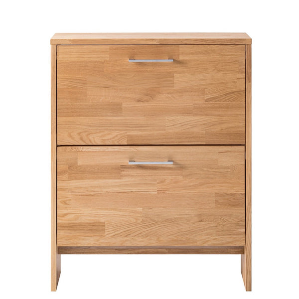 Massief eiken schoenenrek Arizona, 70 x 23 x 89 cm | NordicStory