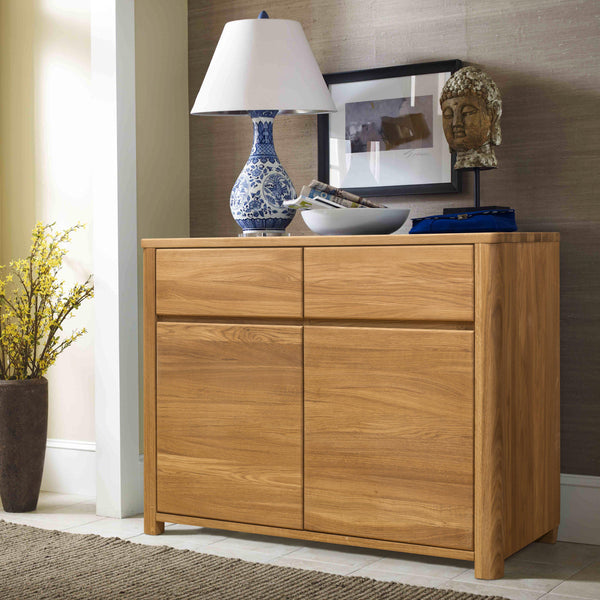 NordicStory Dressoir Ladekast in massief eikenhout